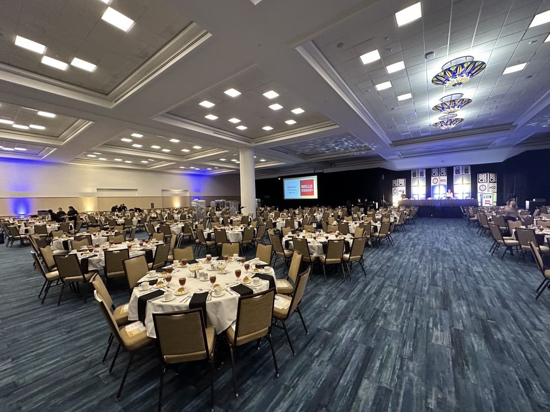 Luncheon in Tampa Convention Center Ballroom