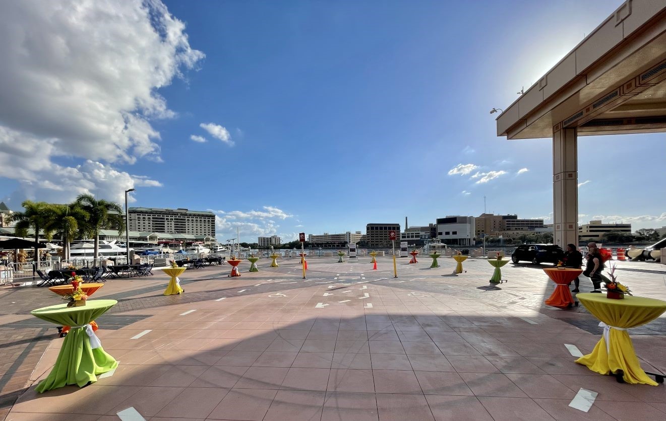 Front Drive outside Tampa Convention Center