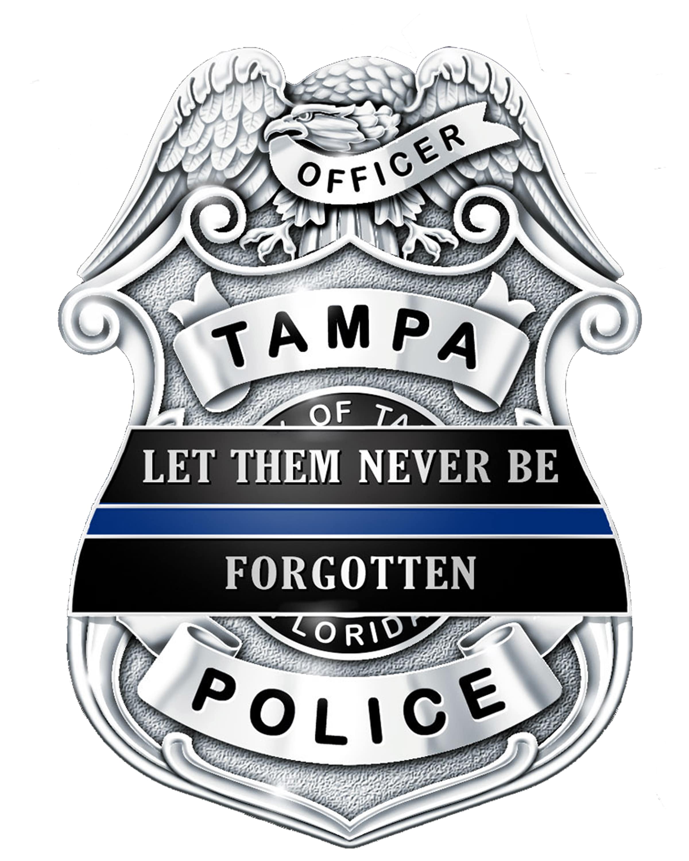 TPD memorial badge