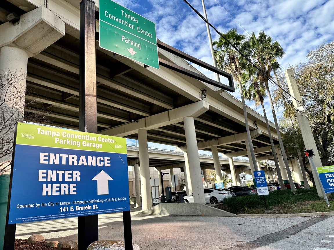 Tampa Convention Center Parking Garage