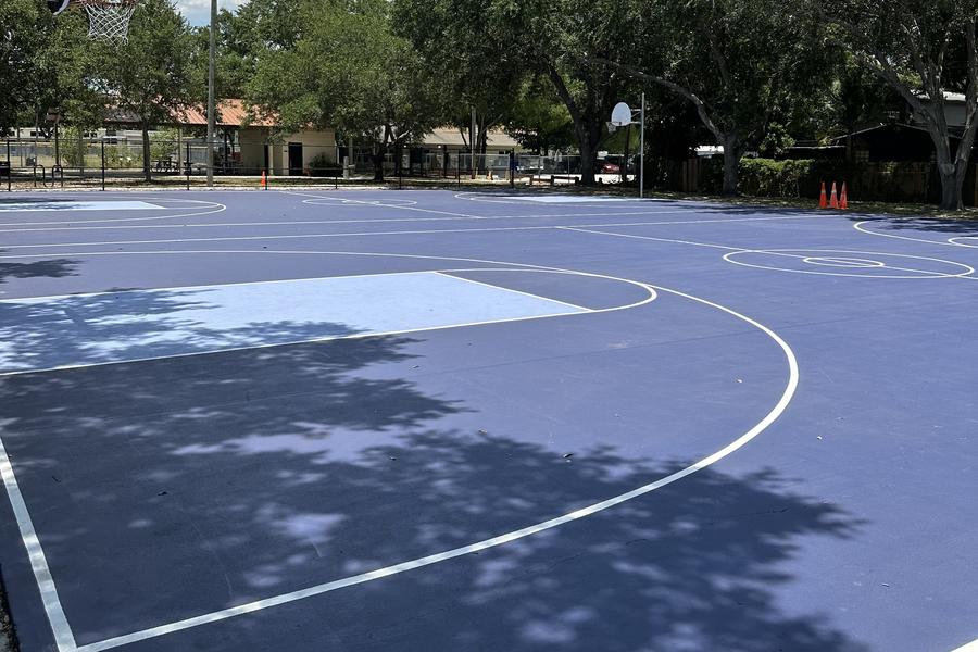 Wellswood Park basketball courts
