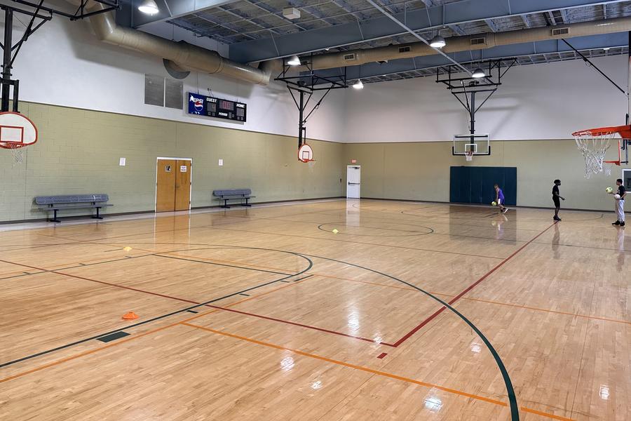 Forest Hills indoor basketball court