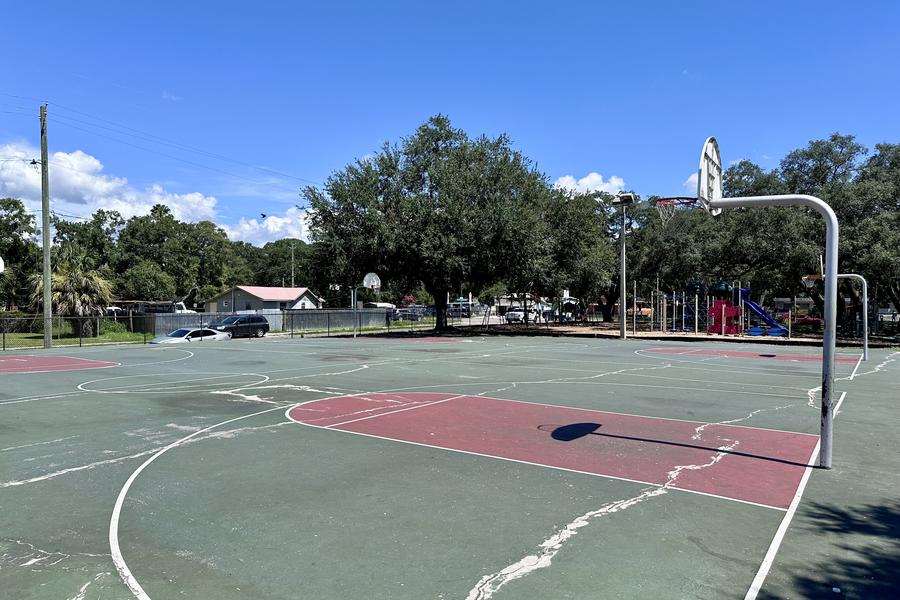 Cyrus Greene basketball courts