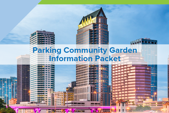 Parking Community Garden Information Packet Title Page