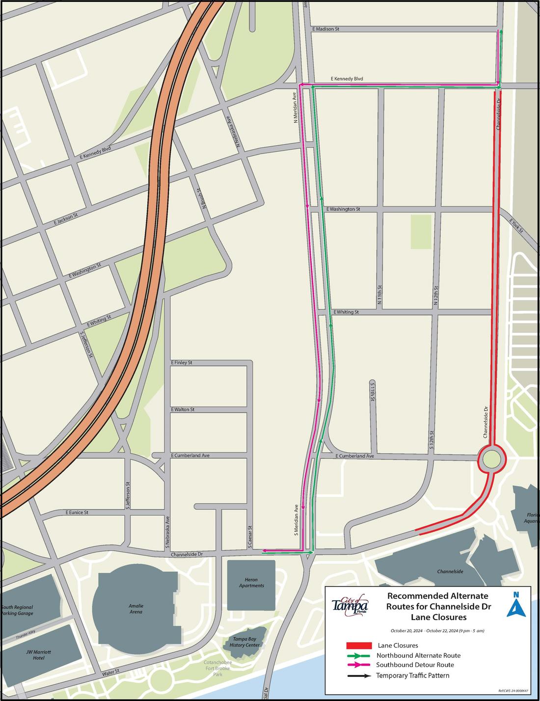 road closure