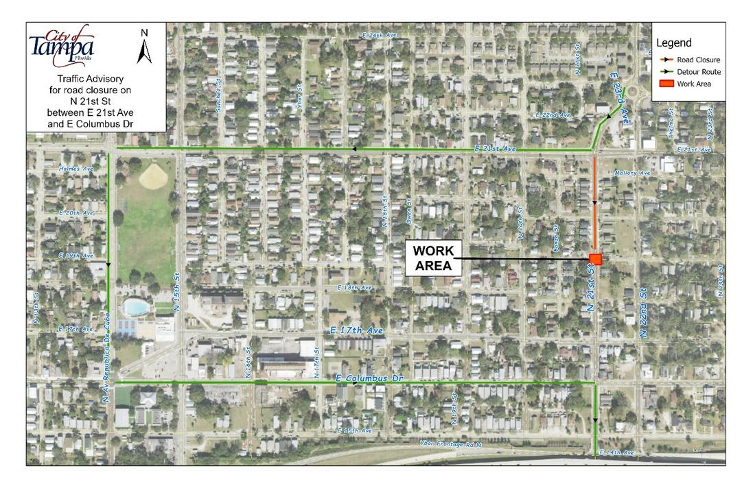 road closure