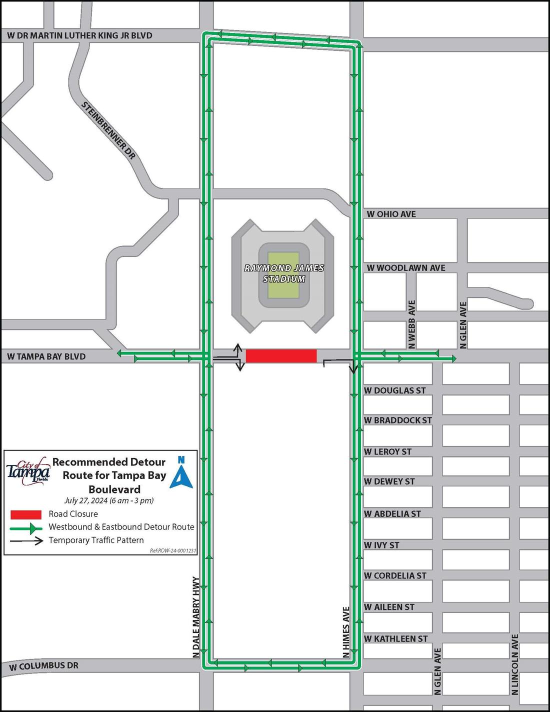 road closure