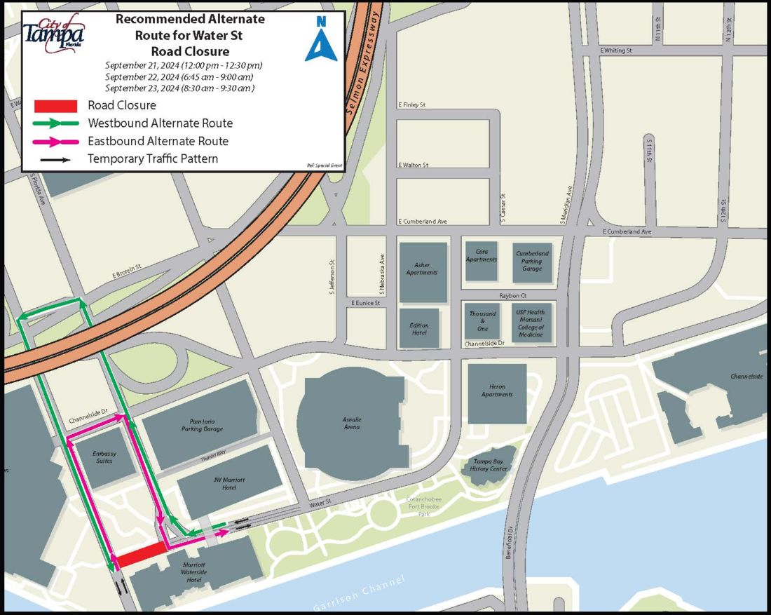 road closure