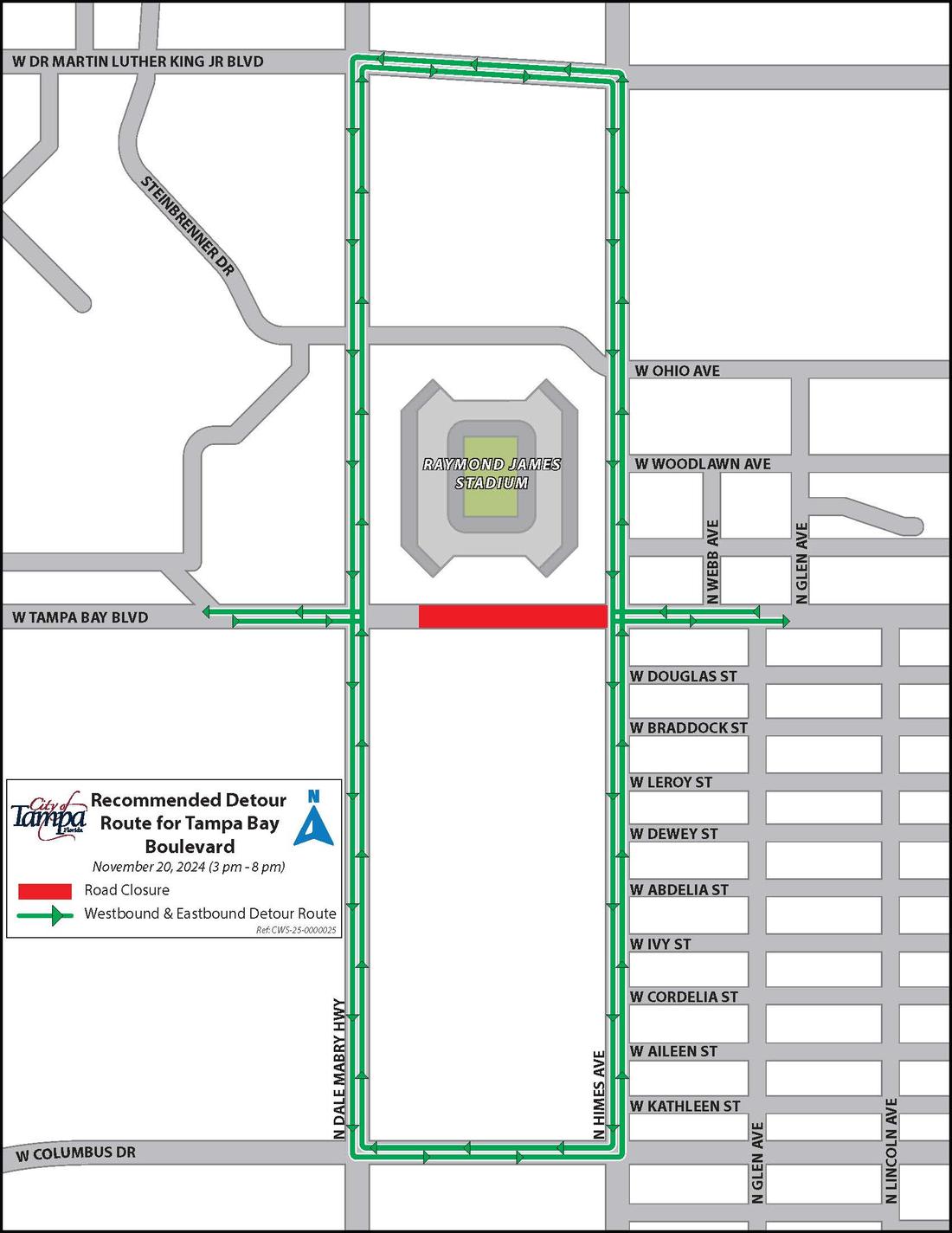 road closure