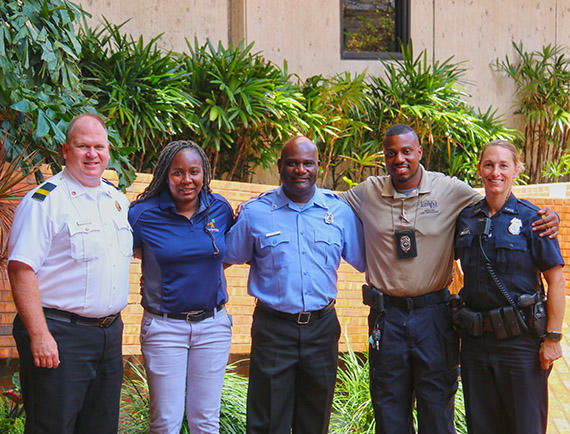 Group of 5 City of Tampa Employees