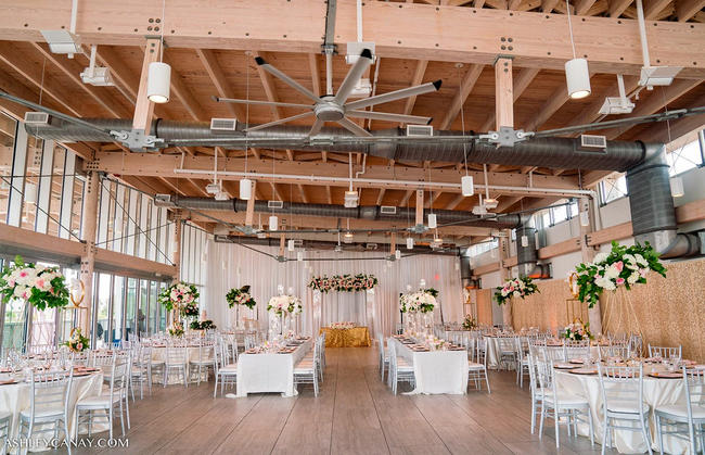 Event Room Wedding Setup