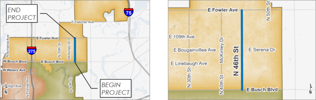 Map of project location.