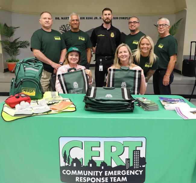 Community Emergency Response Team (CERT) members