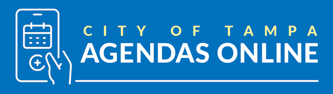 City council agendas online button