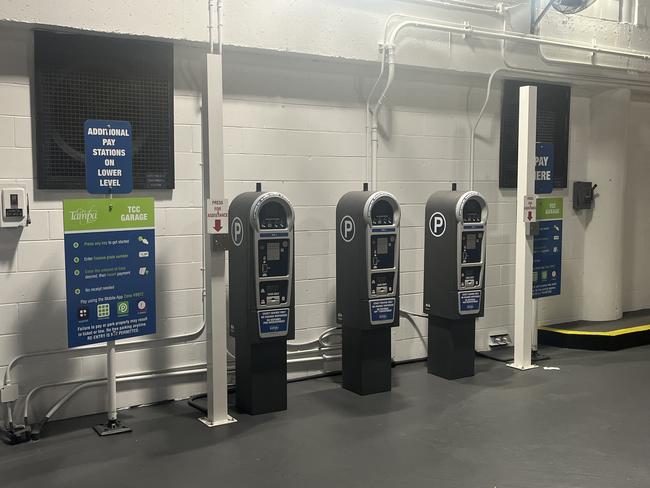 Tampa Convention Center Garage Pay Stations