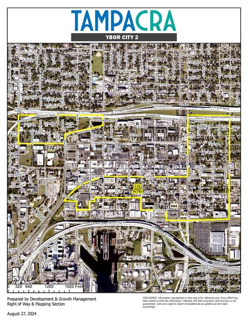 YBOR CITY 2 CRA MAP