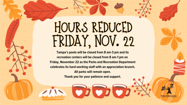 Staff brunch - hours reduced