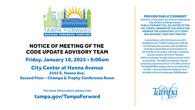 LDC Update Advisory Team January 10