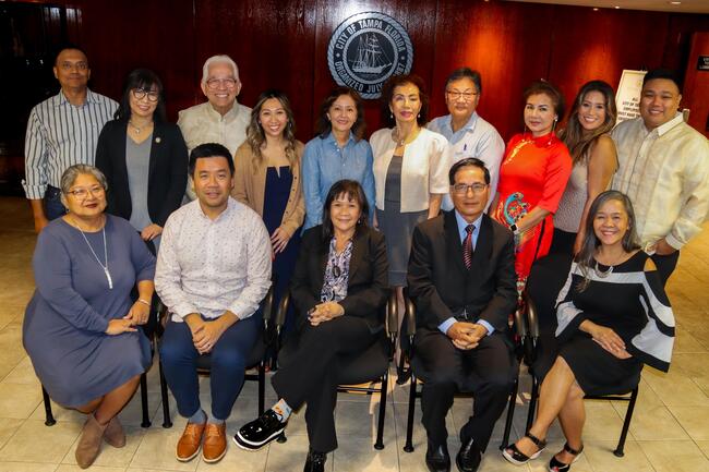 Mayor's Asian American Pacific Islander Advisory Council Group Photo