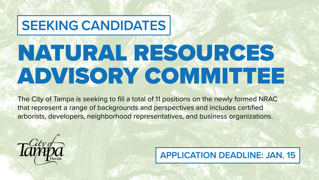 Natural Resources Advisory Committee Seeking Candidates