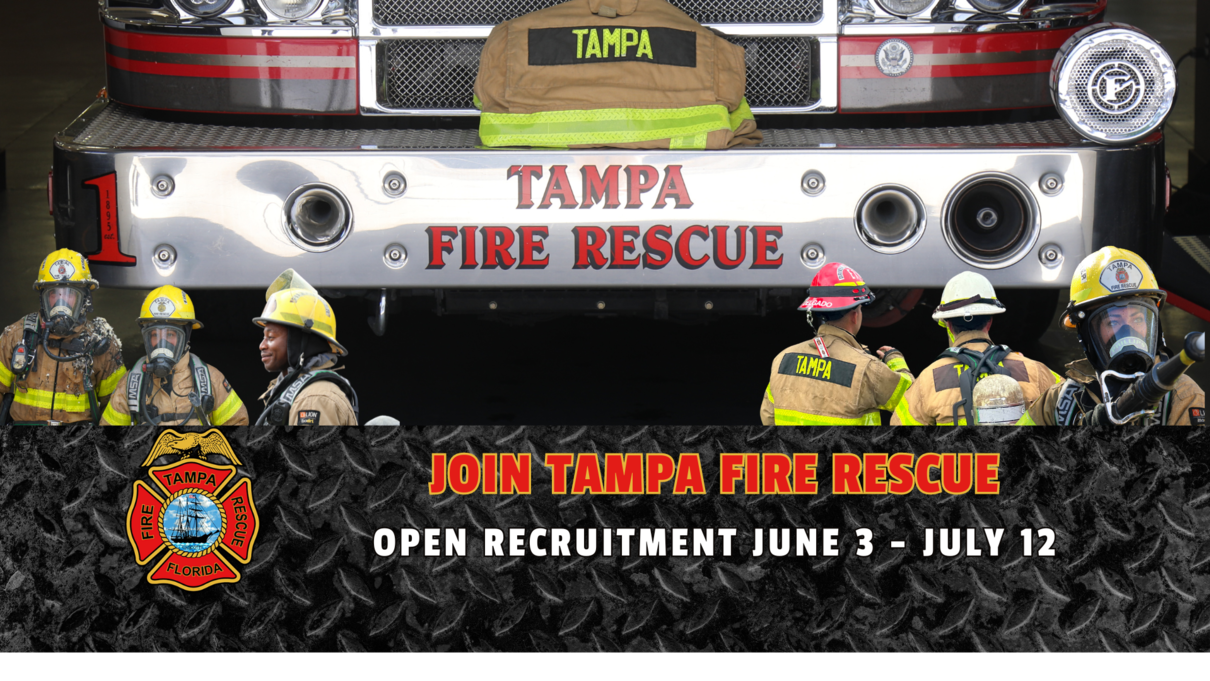 Tampa Fire Rescue recruitment image