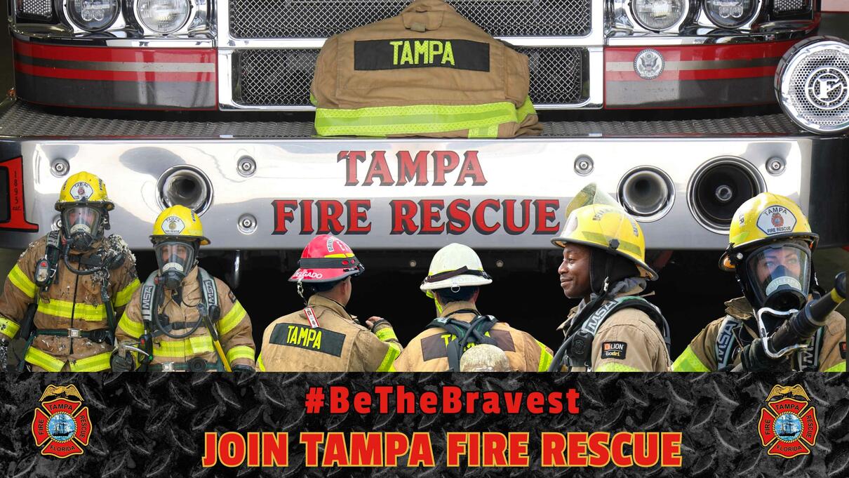 Tampa Fire Rescue recruitment image