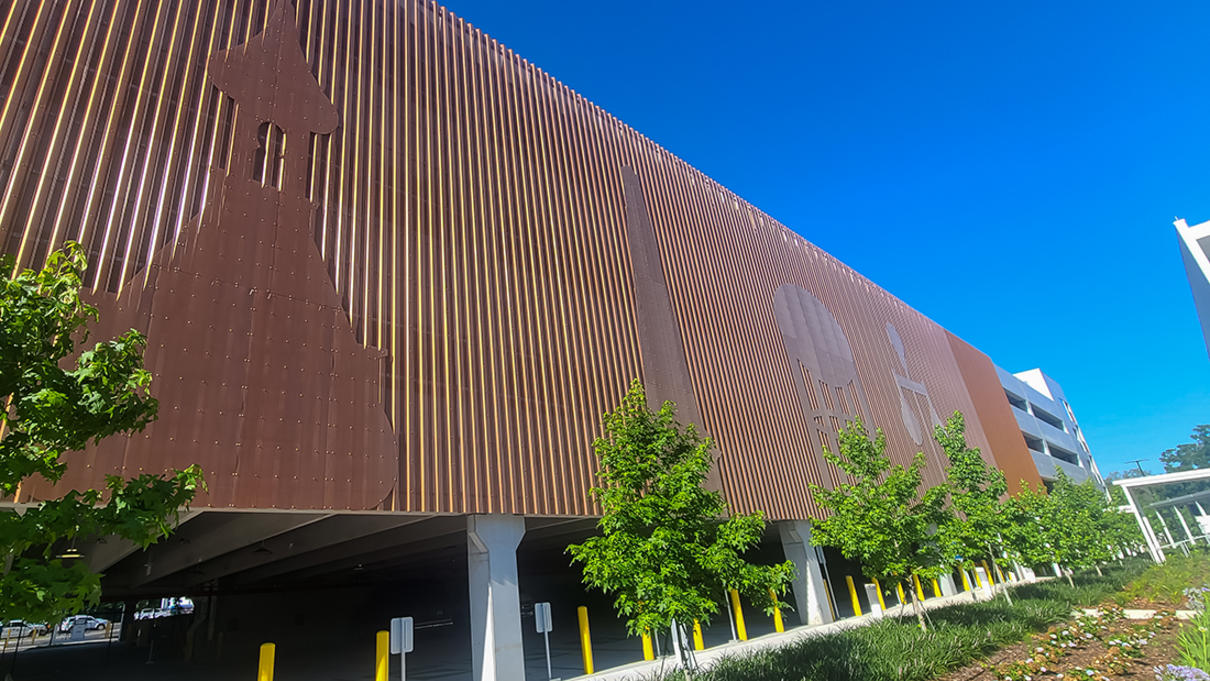 Parking Garage at City Center at Hanna Avenue