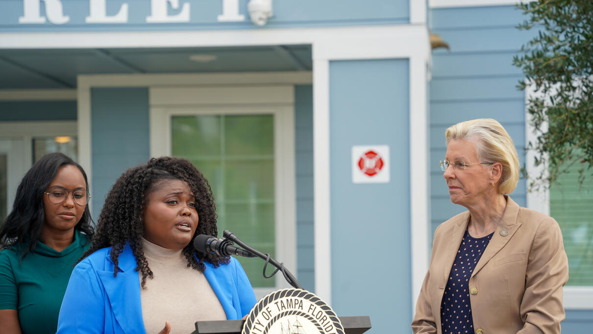 The Adderley, affordable apartments along Nebraska Ave. & Busch Blvd., opened in 2024