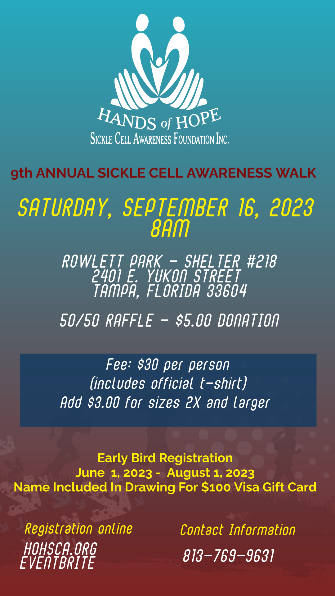 9th Annual Sickle Cell Awareness Walk City of Tampa